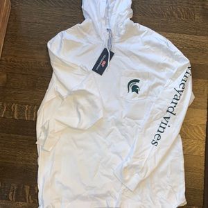Michigan state Spartans vineyard vines hoodie